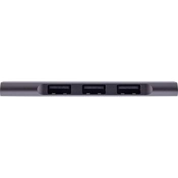 Preview: InLine® Slim USB-C Hub, 4-Port, USB 3.0 + 3x USB 2.0, schmale Bauform