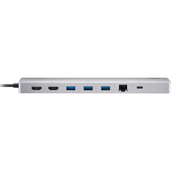 Preview: ATEN UH3240 11-in-1 USB-C Multiport Dock mit Power Passthrough, USB PD 3.0