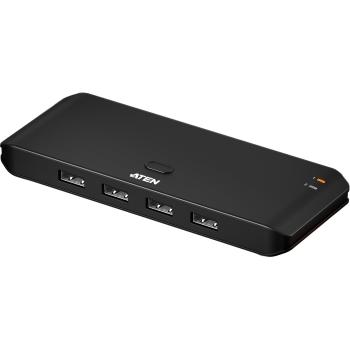 ATEN US4224 USB 2.0 Umschalter 2x4 Sharing Switch (2x Host / 4x Device)