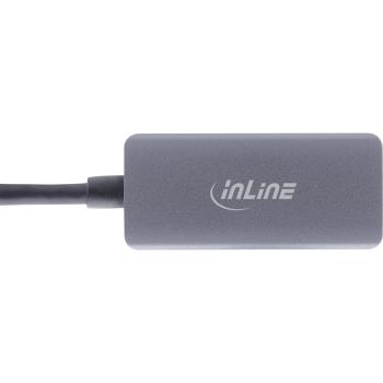 Preview: InLine® USB 3.2 Netzwerk-Adapterkabel, 2,5 Gb/s Gigabit Netzwerk, USB-C