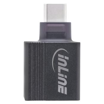 Preview: InLine® USB 3.2 zu 1Gb/s Netzwerkadapter, USB-C zu RJ45