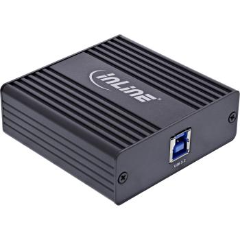 Preview: InLine® USB-A 3.2 Gen.1 zu 4x RJ45 Gigabit Ethernet Adapter