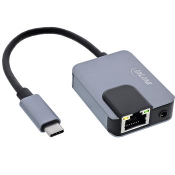 InLine® USB-C 3-in-1 Adapter, Gigabit, Audio, PD 3.0
