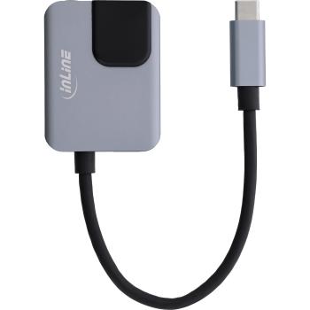 Preview: InLine® USB-C 3-in-1 Adapter, Gigabit, Audio, PD 3.0