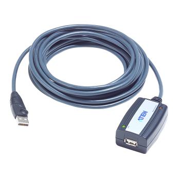 ATEN UE250 Repeater USB 2.0 Aktiv-Verl. mit Signalverstärkung ST A an BU A 5m