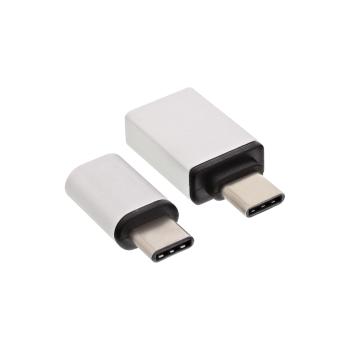 InLine® USB Adapter-Set, USB-C Stecker an Micro-USB oder USB 3.0 A Buchse