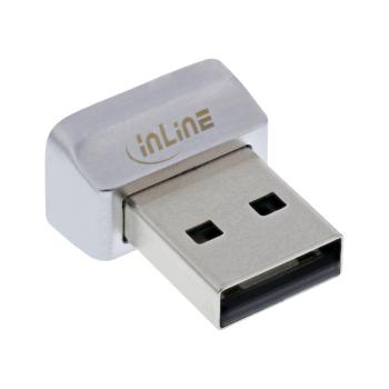 Preview: InLine® USB Fingerabdruck Scanner, Windows Hello kompatibel