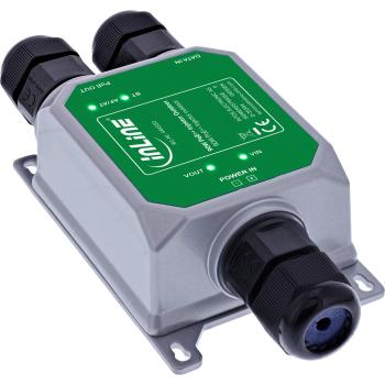 Preview: InLine® PoE++ Outdoor Injektor, 10Gb/s, 90W, IP67