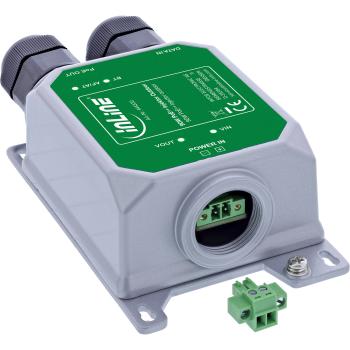 Preview: InLine® PoE++ Outdoor Injektor, 10Gb/s, 90W, IP67