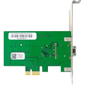 InLine® Gigabit Netzwerkkarte, 1x SFP Fiber 1Gb/s, PCIe x1, inkl. LP Slotblech