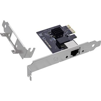 InLine® 2,5-Gigabit Netzwerkkarte, 1x RJ45 2,5 Gb/s, PCIe x1