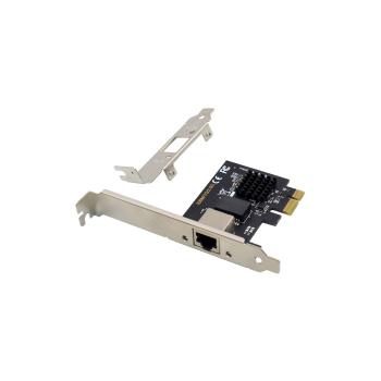 Preview: InLine® 2,5-Gigabit Netzwerkkarte, 1x RJ45 2,5 Gb/s, PCIe x1