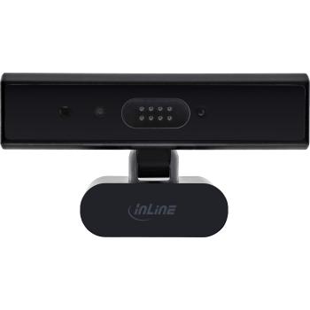 Preview: InLine® 5MP Webcam, USB-C, Autofokus, Windows Hello, Privacy-Shutter