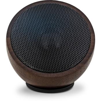 Preview: InLine® woodwoom, Mini Bluetooth Walnuss-Holz Lautsprecher, 52mm