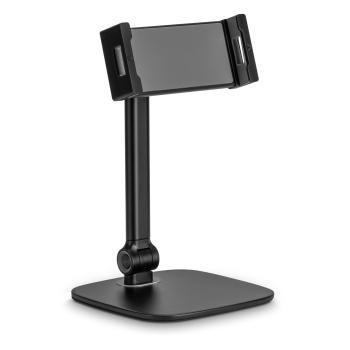 InLine® Tablet Tischhalterung mit Standfuß, bis 12,9", schwarz