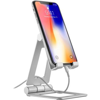 InLine® Aluminium Smartphone Halter universell bis 10"