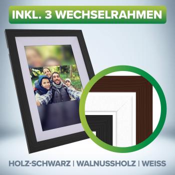 InLine® WiFi-Bilderrahmen WiFRAME 2, 10,1“ 1920x1200 16:10 IPS Touch, Frameo APP
