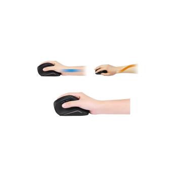 Preview: Perixx PERIMICE-804, ergonomische vertikale Maus, Bluetooth, schnurlos, schwarz