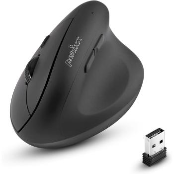 Perixx PERIMICE-608II, Kabellose Maus im Ergo Design