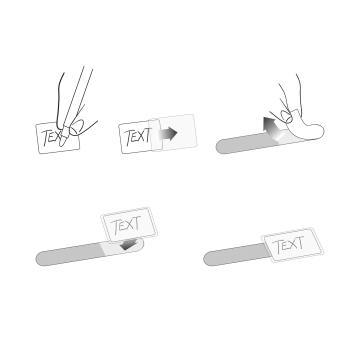 Label-The-Cable Mini, LTC 2530, 10er Set mix