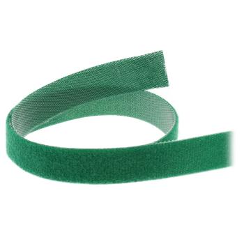 Preview: InLine® Kabelbinder, Klettverschlussband 16mm, grün, 10m