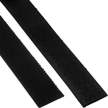 InLine® Kabelbinder, Klettverschlussband 16mm, schwarz, 10m