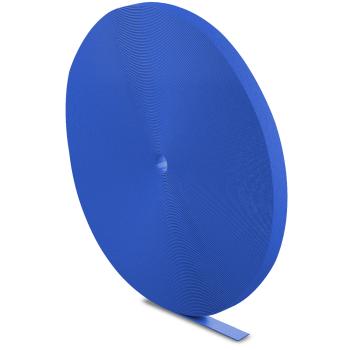 Label-The-Cable LTC PRO Roll Strap, doppelseitige Klettbandrolle, 25m, blau