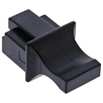 Preview: InLine® Staubschutz, für RJ45 Buchse, schwarz 100er Pack