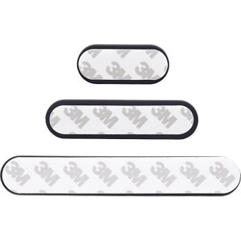 Preview: InLine® Kabelmanager-Set, 3-, 5-, 7-fach, selbstklebend, schwarz