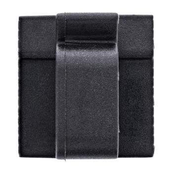 Preview: 100er Pack InLine® Kabelmanager Klebesockel M, Nylon, 3M-Klebepad, schwarz