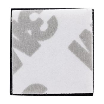 100er Pack InLine® Kabelmanager Klebesockel M, Nylon, 3M-Klebepad, schwarz