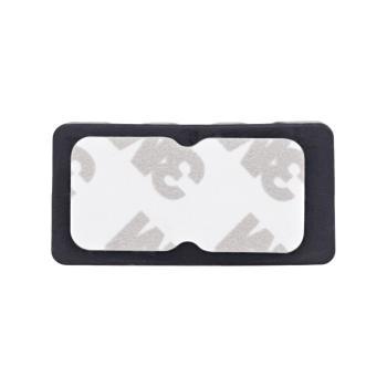 5er Pack InLine® Kabelclip, 3-fach, selbstklebend, schwarz