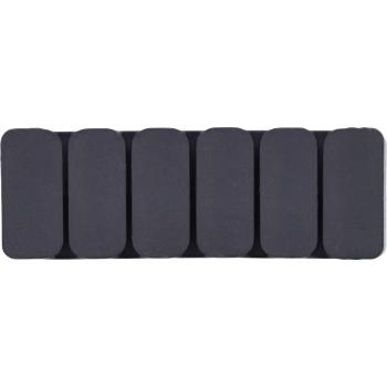 Preview: 5er Pack InLine® Kabelclip, 5-fach, selbstklebend, schwarz