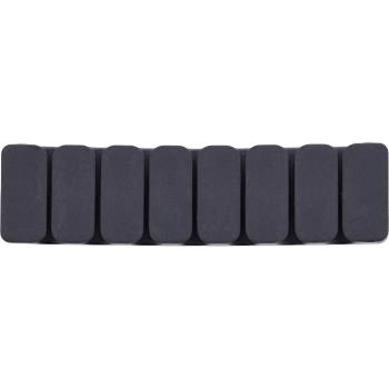 Preview: 5er Pack InLine® Kabelclip, 7-fach, selbstklebend, schwarz