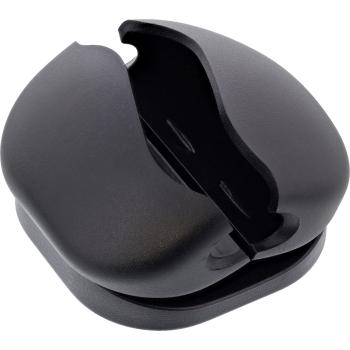 Preview: 10er Pack InLine® Click Kabelmanager 1-Line, schwarz