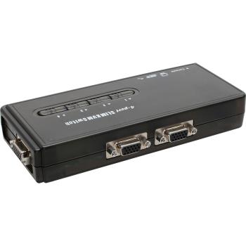 Preview: InLine® KVM Switch, 4-fach, USB
