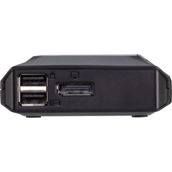 Preview: ATEN US3312 2-Port USB-C 4K DisplayPort KVM-Switch mit Remote