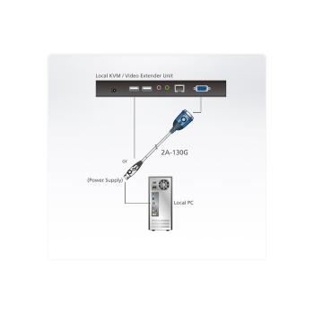 Preview: ATEN 2A-130G VGA-EDID-Emulator, max. 1920x1200