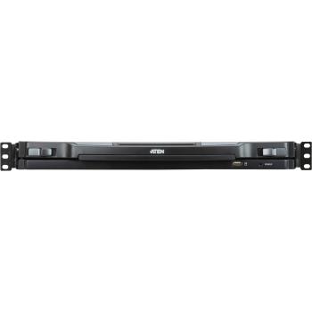 Preview: ATEN CL6700MW DE Single Rail 17,3"-LCD Konsole (USB, HDMI / DVI / VGA) DE-Layout