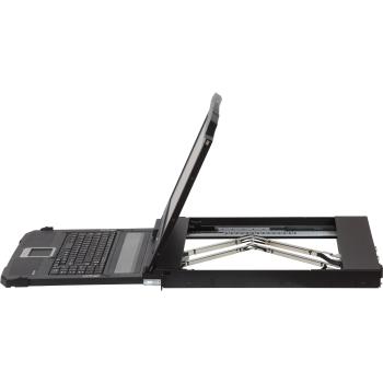 Preview: ATEN CL3800NW DE Kurze Dual-Rail 18,5"-LCD-Konsole (USB HDMI DVI VGA) DE-Layout