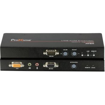 Preview: ATEN CE770 Konsolen-Extender, 1 PC auf 2x Konsole, USB, RS232, Audio, max. 300m