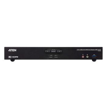 Preview: ATEN CS1842 KVMP-Switch 2-fach, 4K HDMI, Dual Display, USB 3.0, Audio