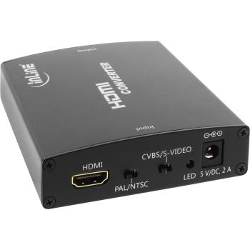 Preview: InLine® Konverter HDMI zu Composite/S-Video, mit Audio