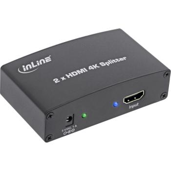 InLine® HDMI Splitter/Verteiler, 2-fach, 4K2K kompatibel