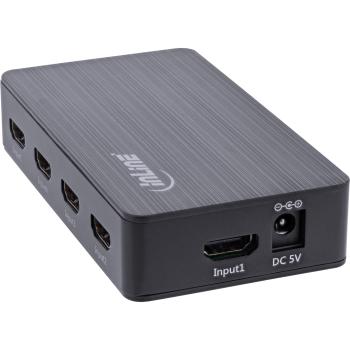 Preview: InLine® HDMI Switch, 5-fach, 4K2K@60Hz, HDCP 2.2