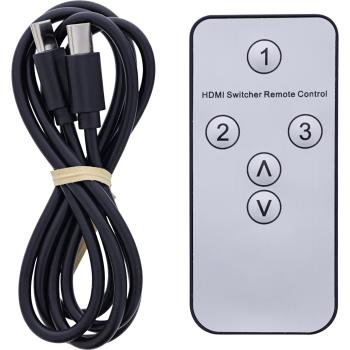 Preview: InLine® HDMI Switch, 3-fach, 8K4K@60Hz, HDCP 2.3