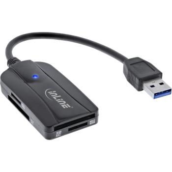 InLine® Card Reader USB 3.1 USB-A , für SD/SDHC/SDXC, microSD, UHS-II kompatibel