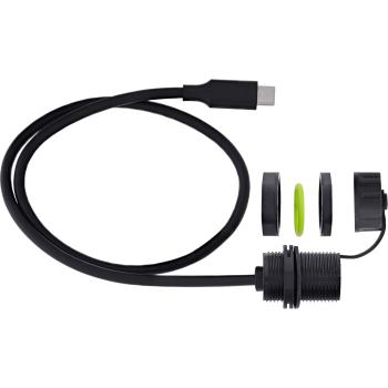 Preview: InLine® USB-C-Kabelkupplung, IP68, geschirmt, Buchse zu Stecker, 50cm