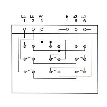 Preview: InLine® TAE Anschlussdose, TAE-N/F/N, Aufputz