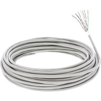 Preview: InLine® Telefon-Kabel 12-adrig, 6x2x0,6mm, zum Verlegen, 25m Ring
